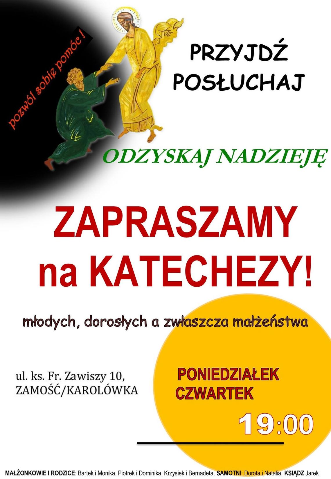 Katechezy zwiastowania na zamojskiej Karolówce