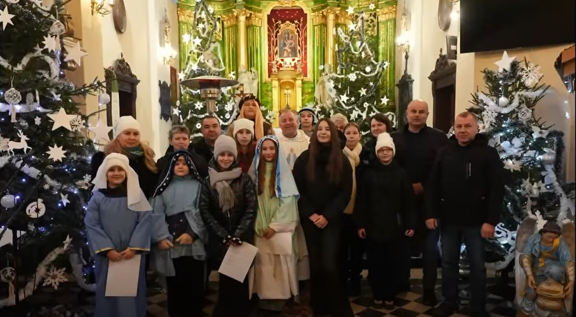 Kolędowanie misyjne w parafii Rachanie