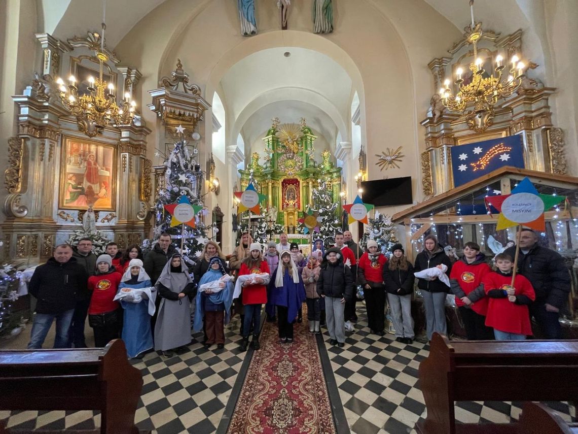 Kolędowanie Misyjne w parafii Rachanie