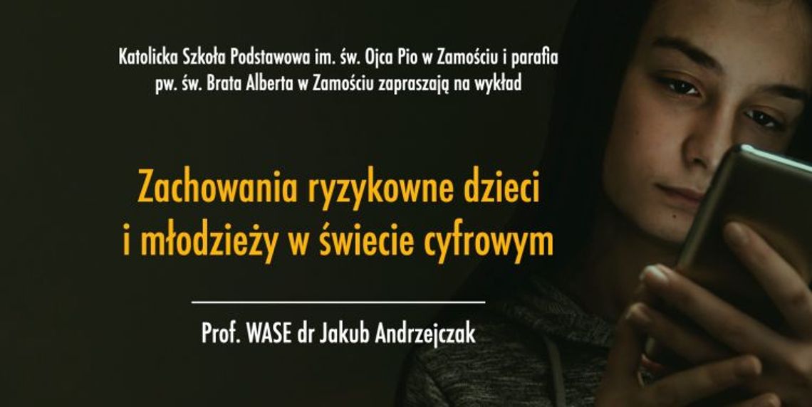 Kolejny wykład o obecności dzieci i młodzieży w sieci 