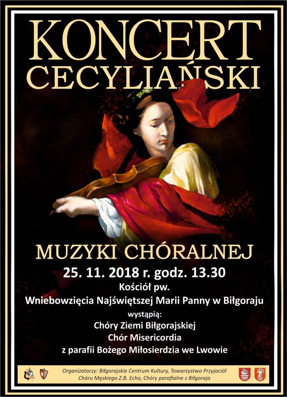 Koncert Cecyliański Muzyki Chóralnej w Biłgoraju