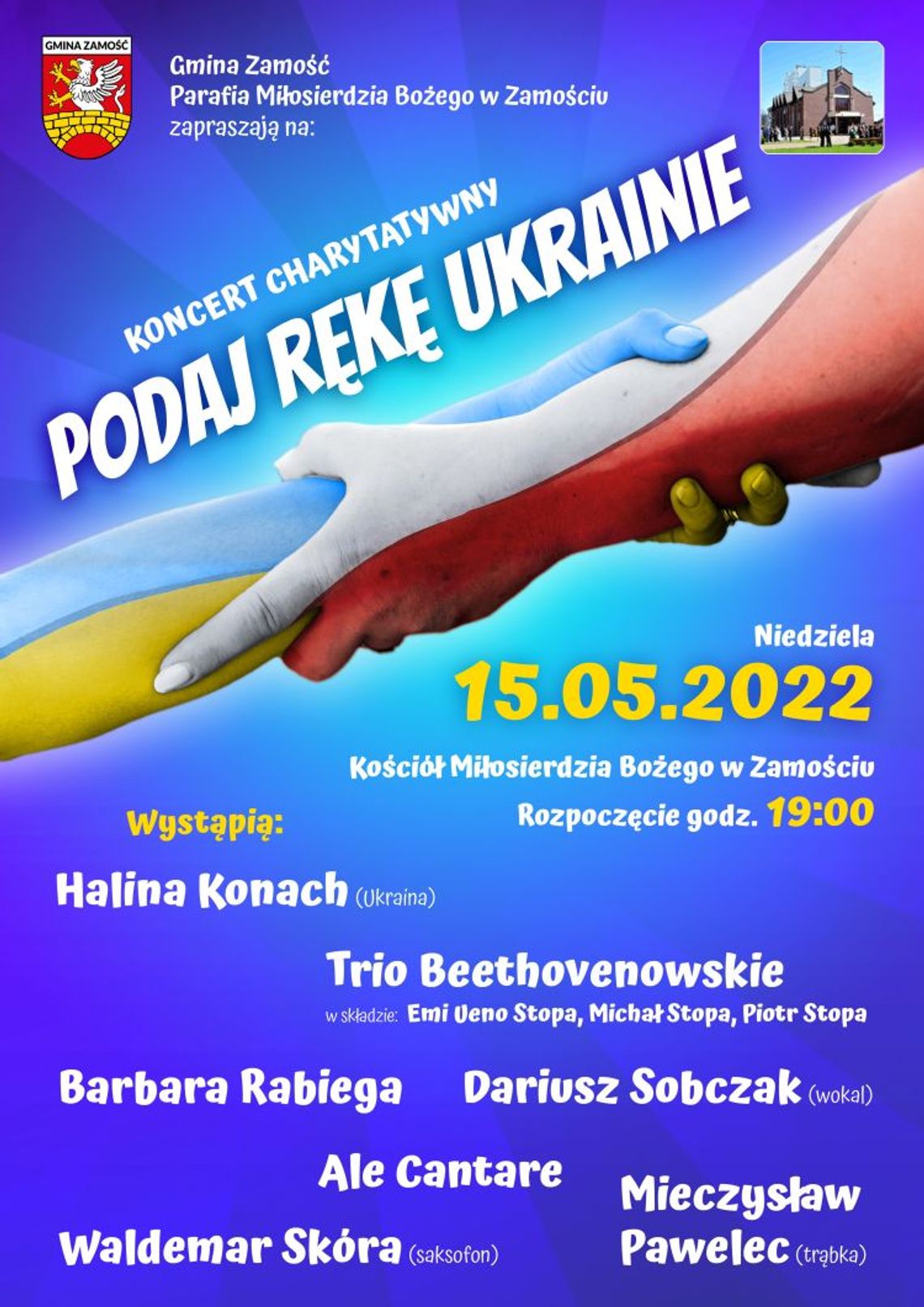 Koncert charytatywny "Podaj rękę Ukrainie"