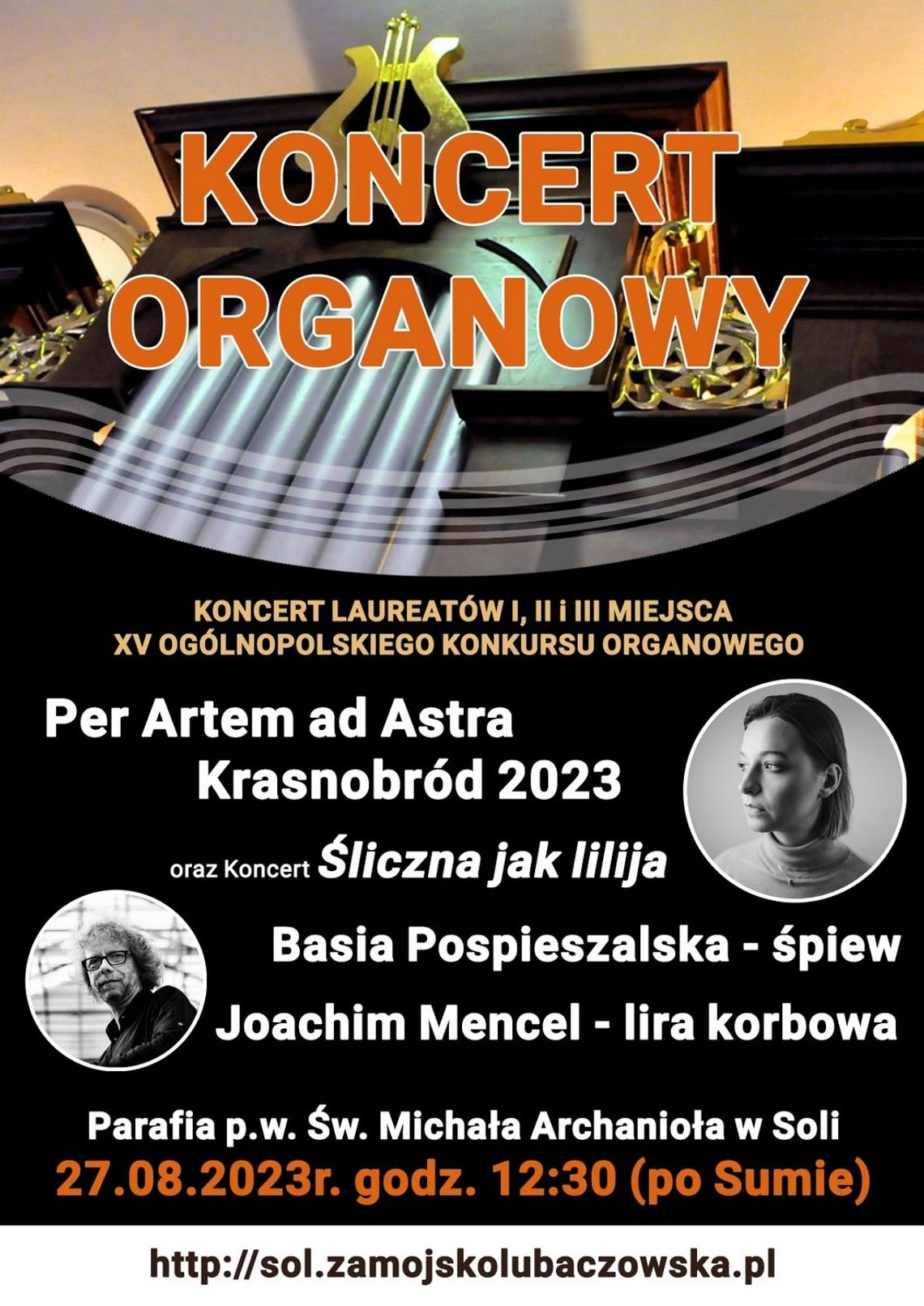 Koncert organowy w Soli