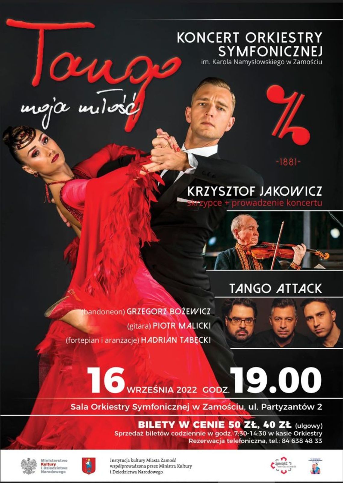 Koncert „Tango Moja Miłość” 