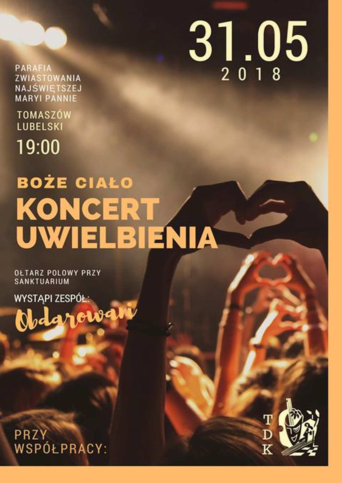 Koncert Uwielbienia w Tomaszowie Lubelskim