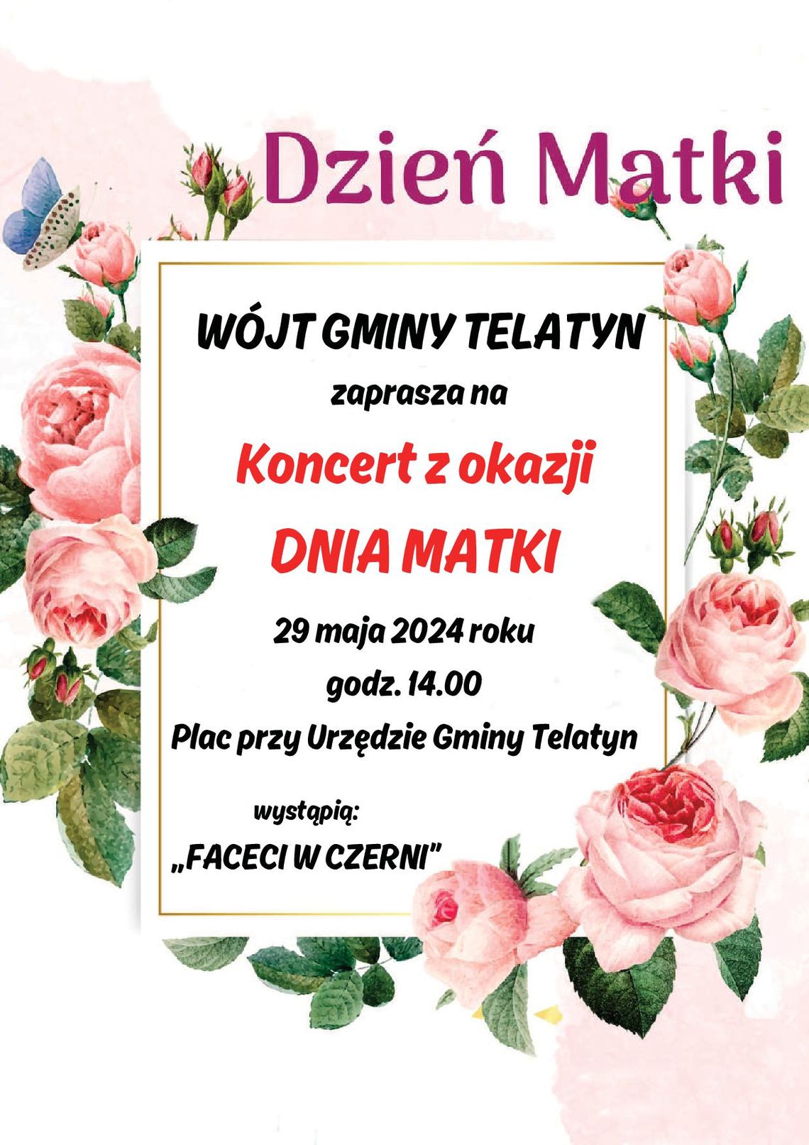 Koncert z okazji Dnia Matki w Telatynie