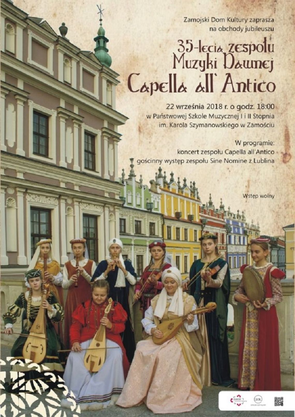Koncert zespołu Capella all`Antico 