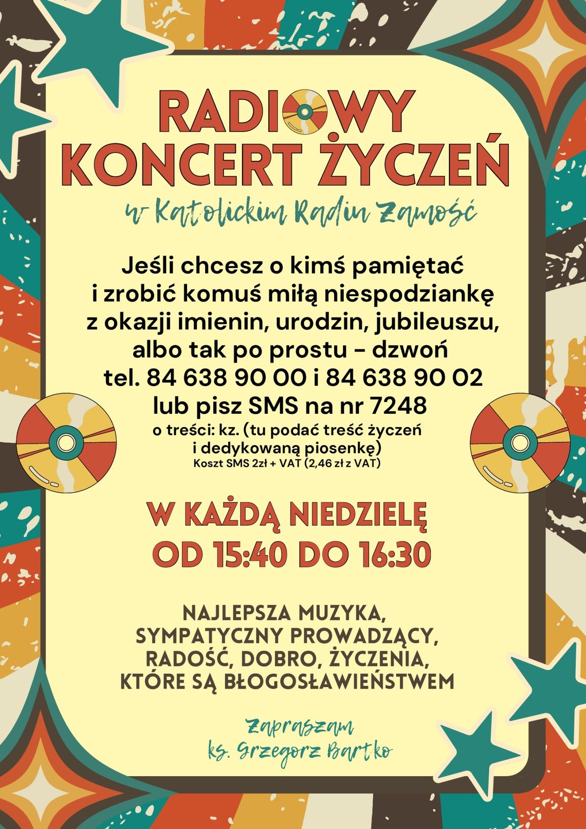 "Koncert życzeń" powraca na antenę Katolickiego Radia Zamość