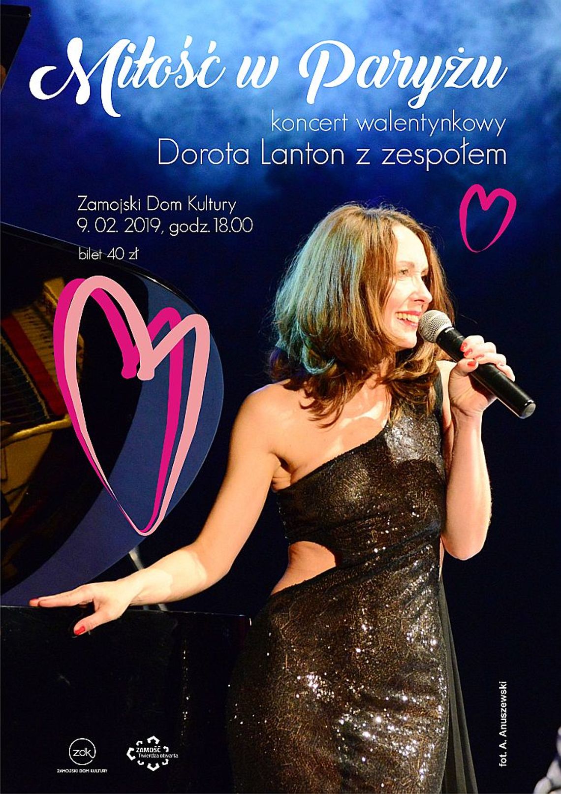 Koncert „Miłość w Paryżu” w ZDK