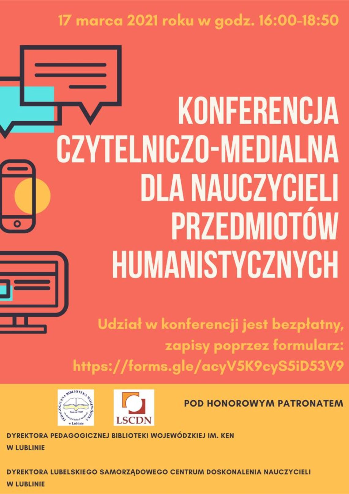 Konferencja czytelniczo-medialna dla nauczycieli przedmiotów humanistycznych