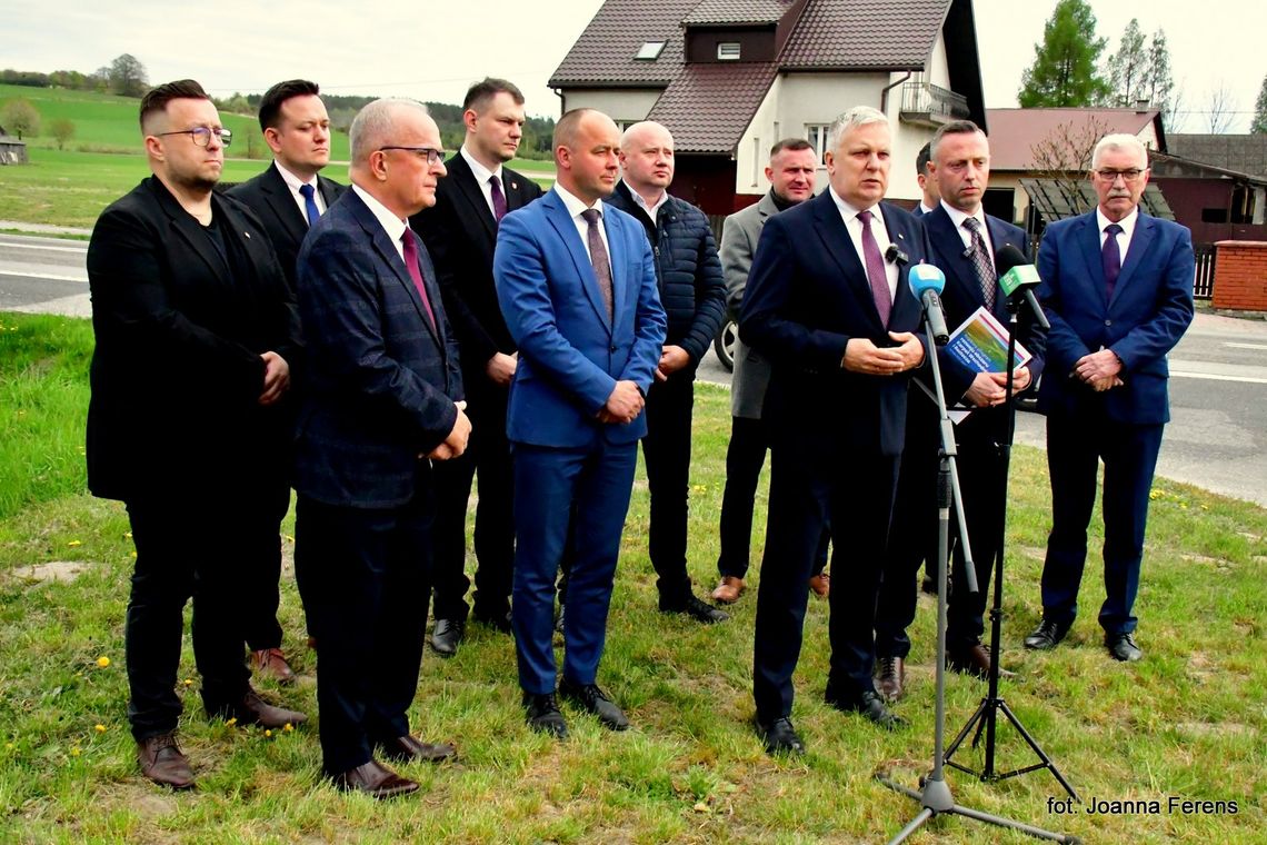 Konferencja prasowa w Tereszpolu