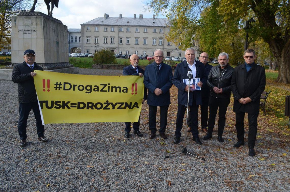 Konferencja prasowa dotyczącą akcji "DROGA ZIMA" Konferencja prasowa dotyczącą akcji "DROGA ZIMA"