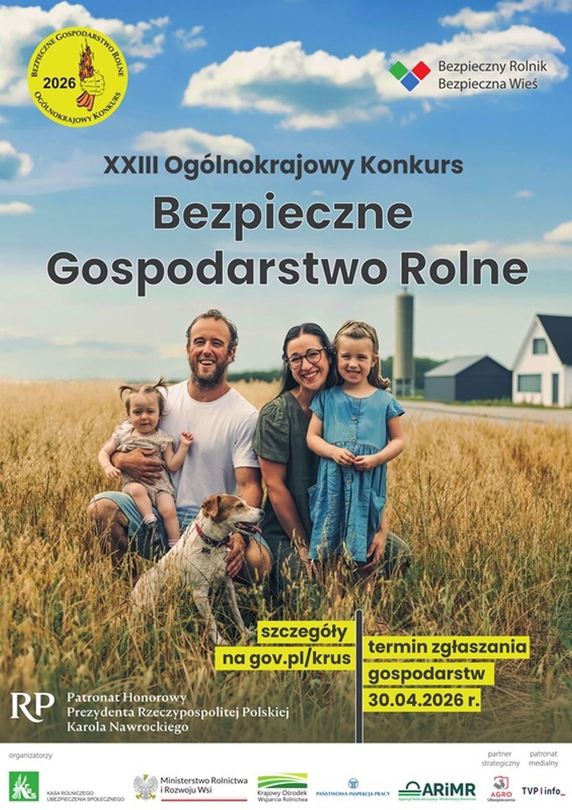 Konkurs „Bezpieczne Gospodarstwo Rolne” Konkurs „Bezpieczne Gospodarstwo Rolne”