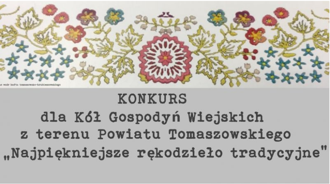 Konkurs dla tomaszowskich KGW