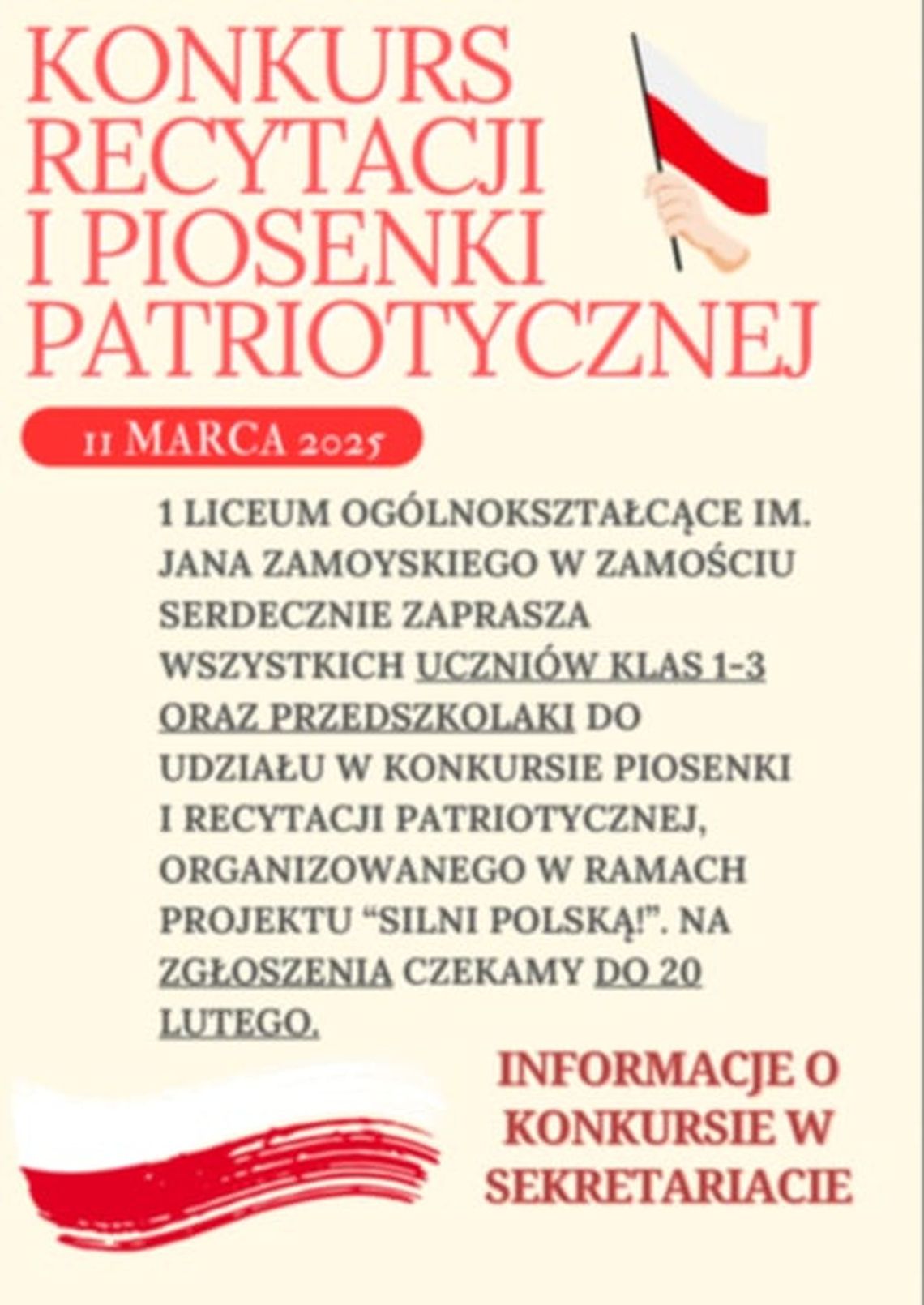 Konkurs historyczny „Silni Polską”