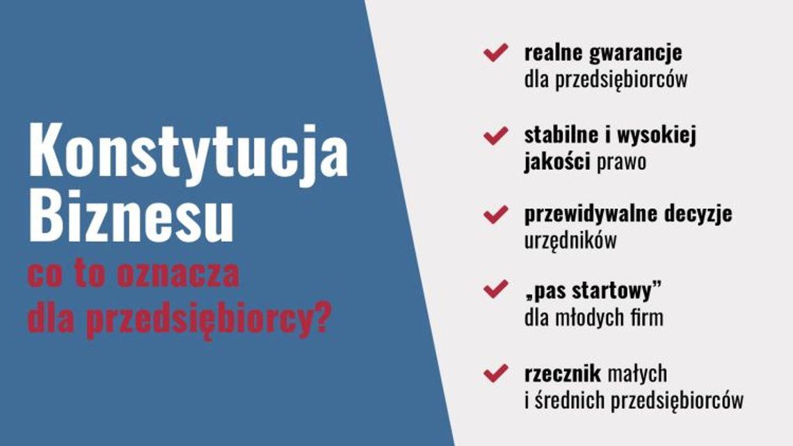 "Konstytucja Biznesu"