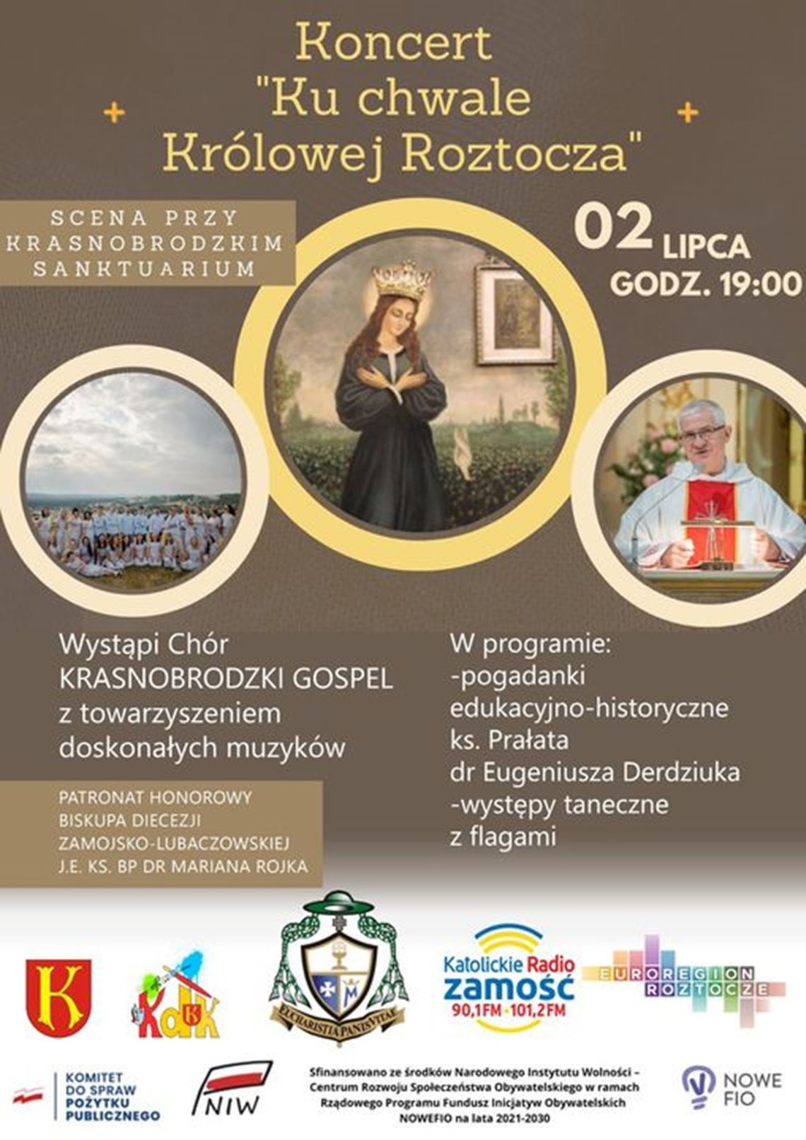 Krasnobrodzki Gospel dla Królowej Roztocza