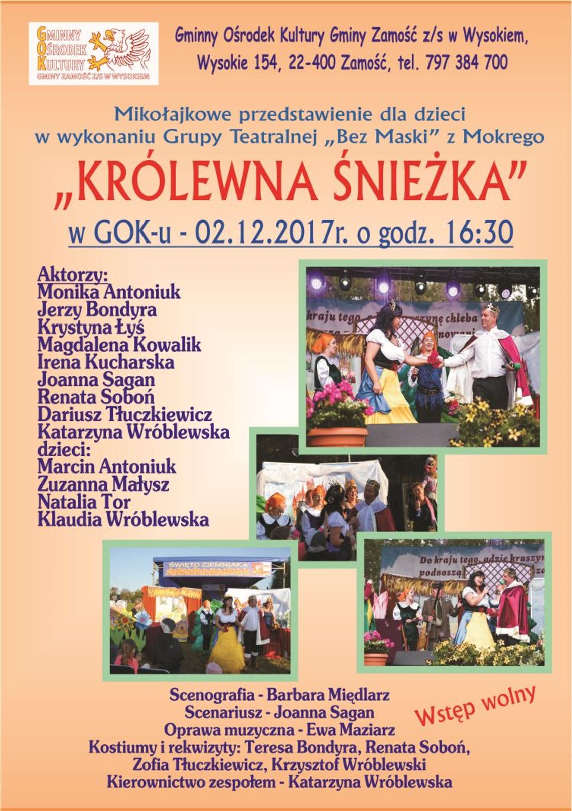 „Królewna Śnieżka” w GOK-u