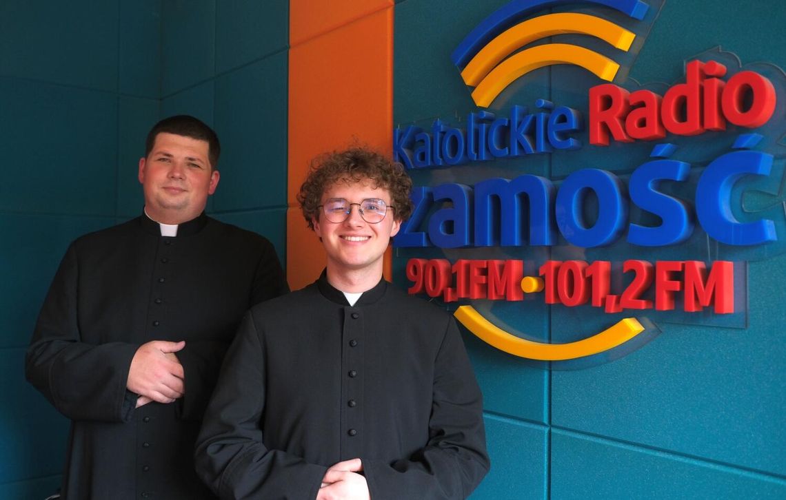 Ks. Dawid Pryciuk i ks. Adam Michalak