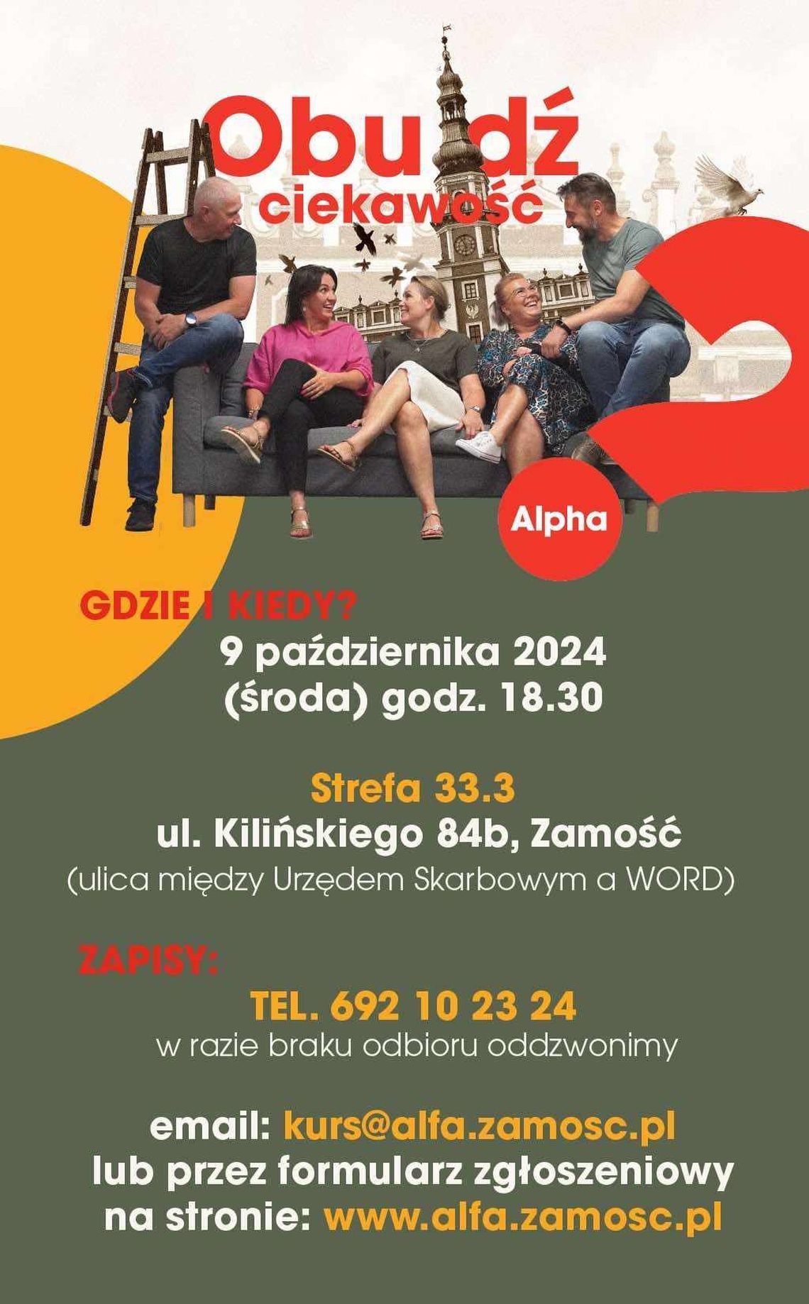 Kurs Alpha w Zamościu