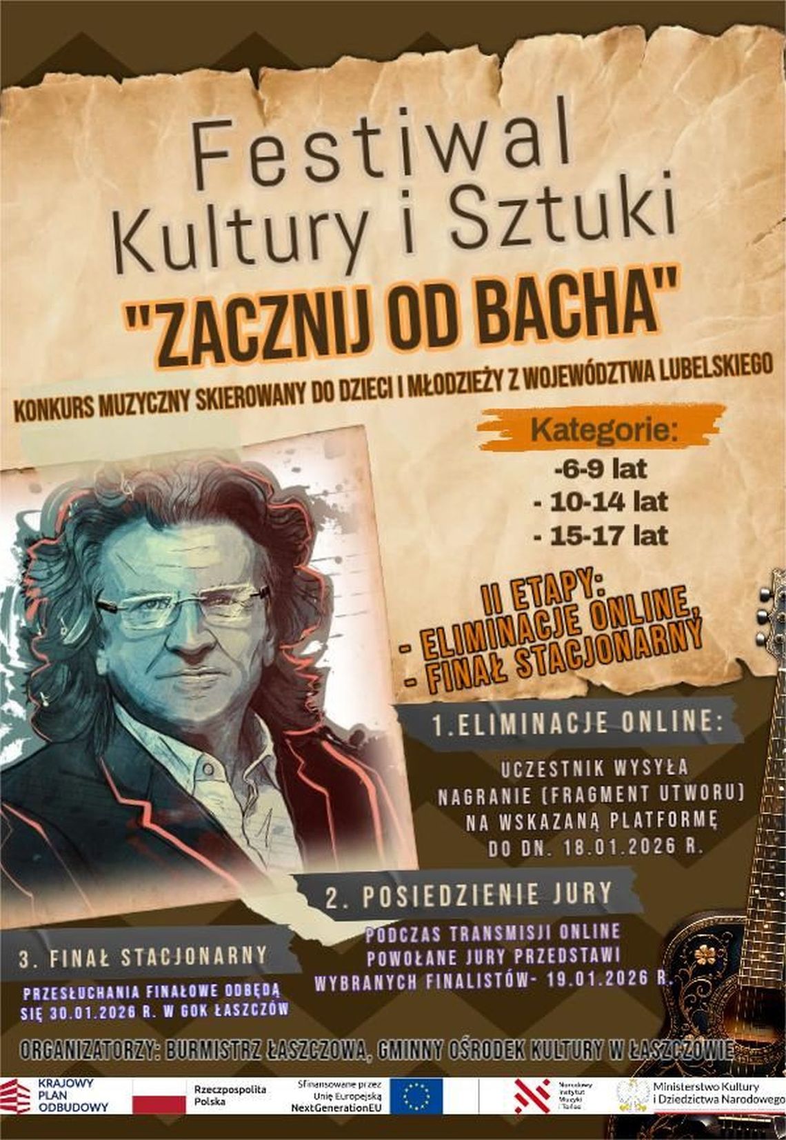 Łaszczów. Festiwal "Zacznij od Bacha"
