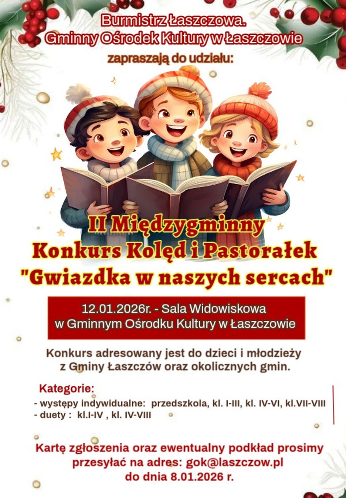 Łaszczów. Międzygminny Przegląd Kolęd i Pastorałek