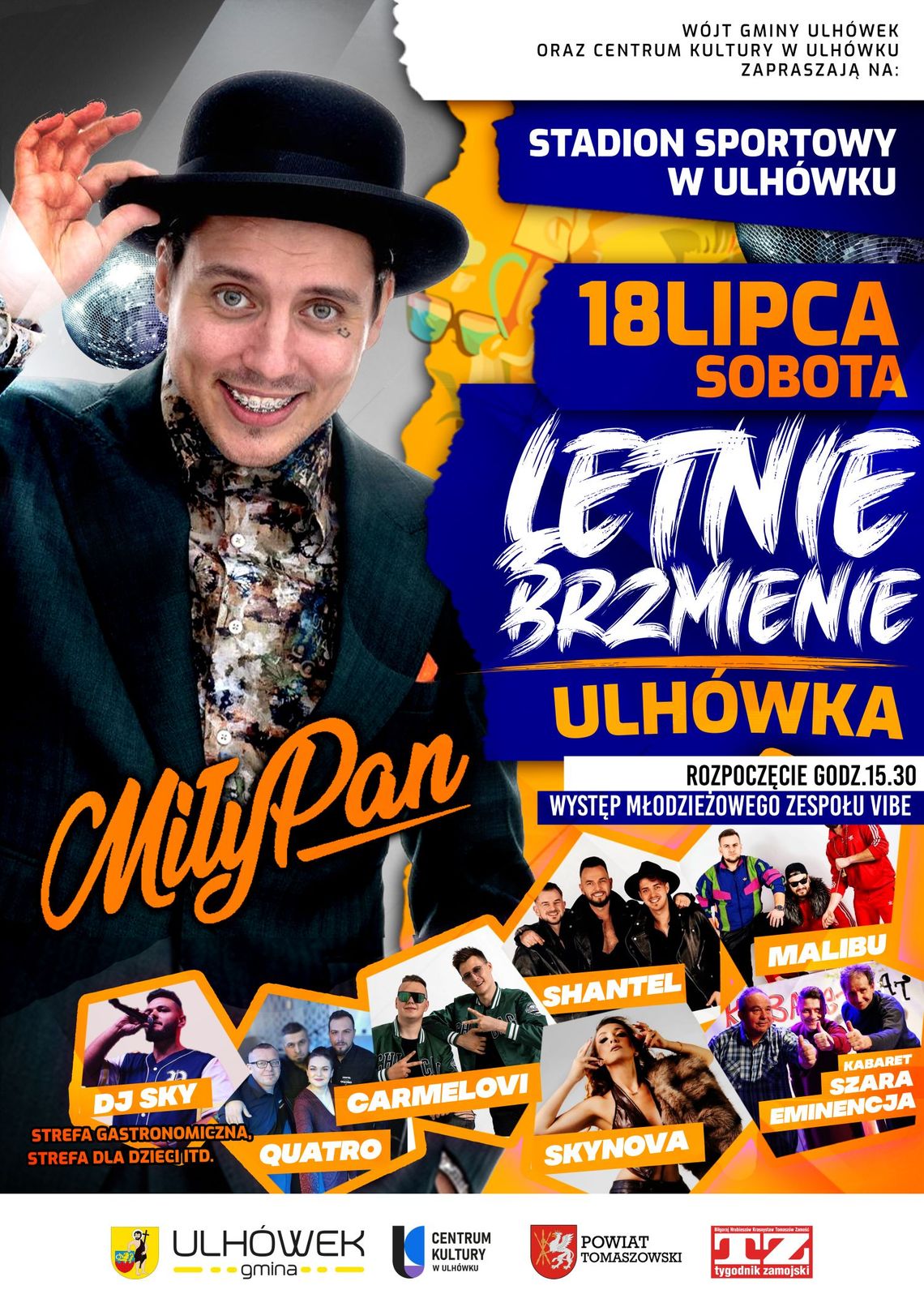 "Letnie brzmienie" w Ulhówku "Letnie brzmienie" w Ulhówku
