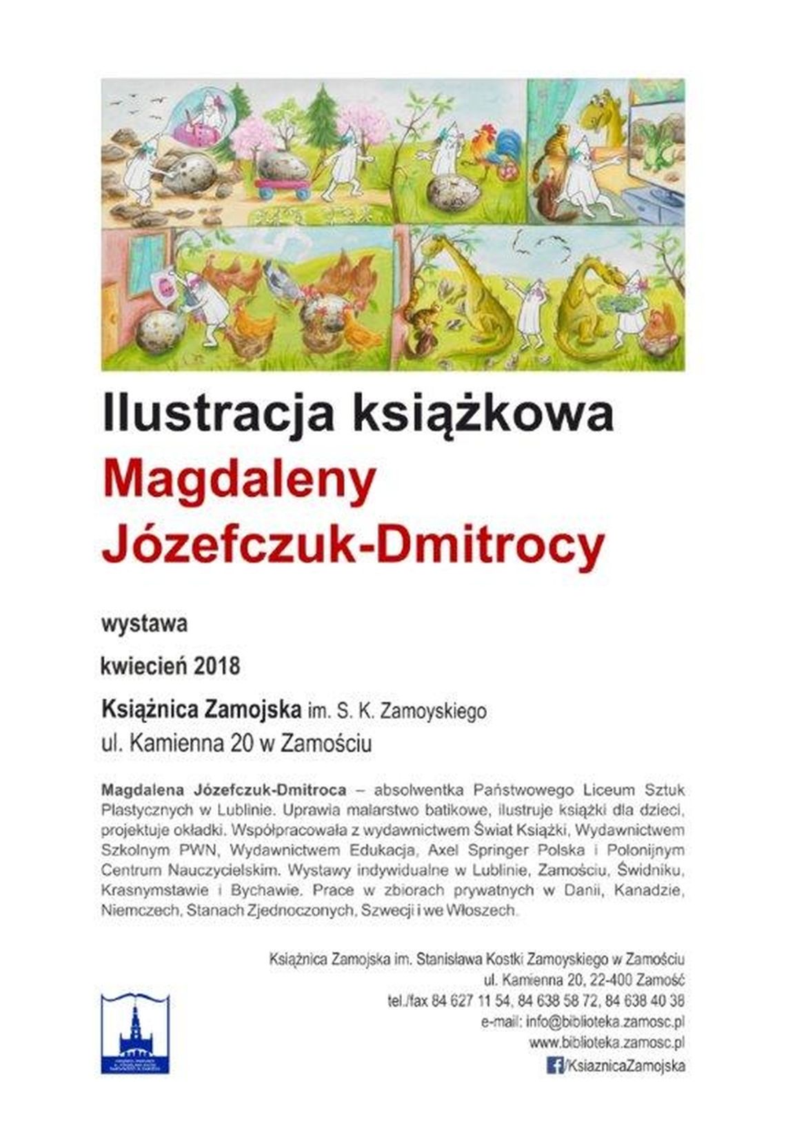 lIustracja książkowa Magdaleny Józefczuk-Dmitrocy