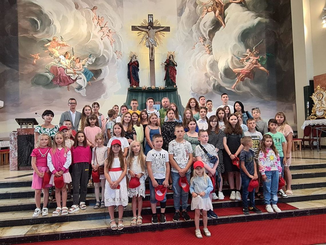 Lubaczów. Dzieci z Ukrainy na wakacjach w Polsce