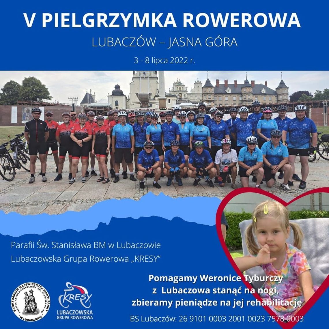 Lubaczów. Rowerem na Jasną Górę