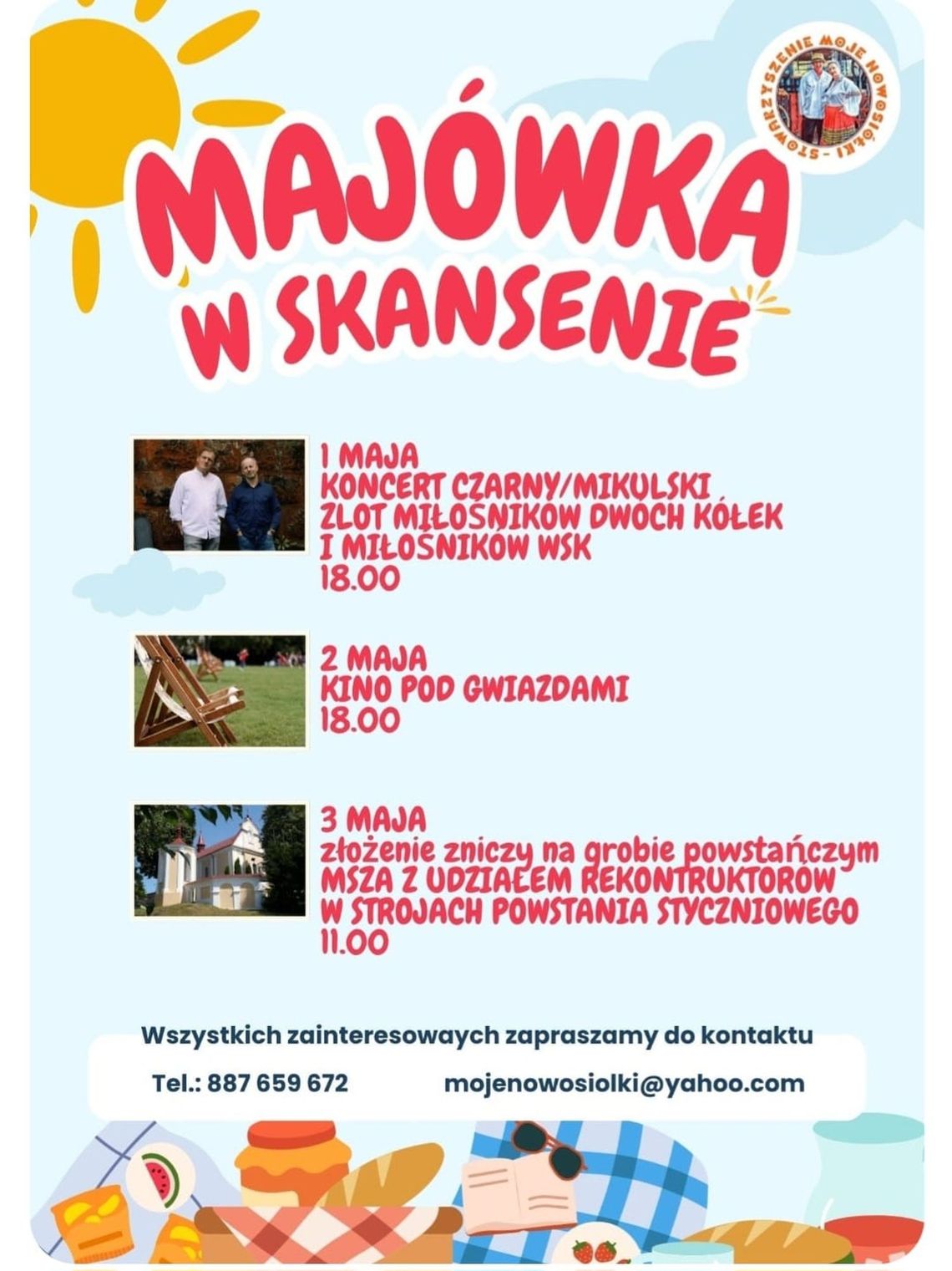 Majówka w Nowosiółkach