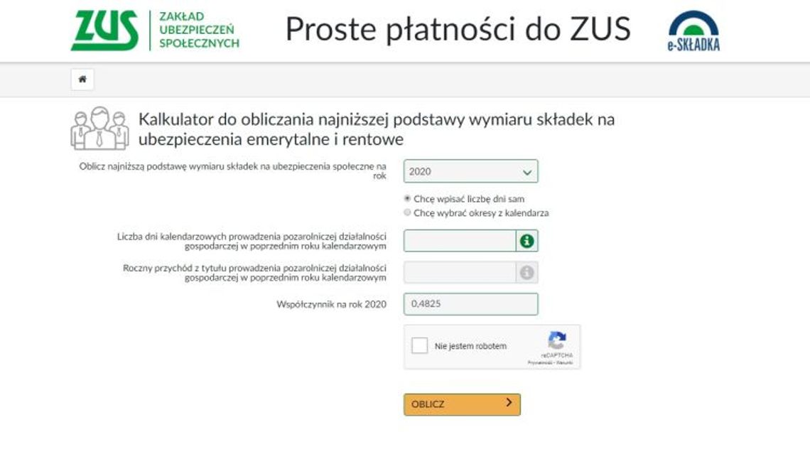 „Mały ZUS” – kalkulator pomoże w obliczeniach
