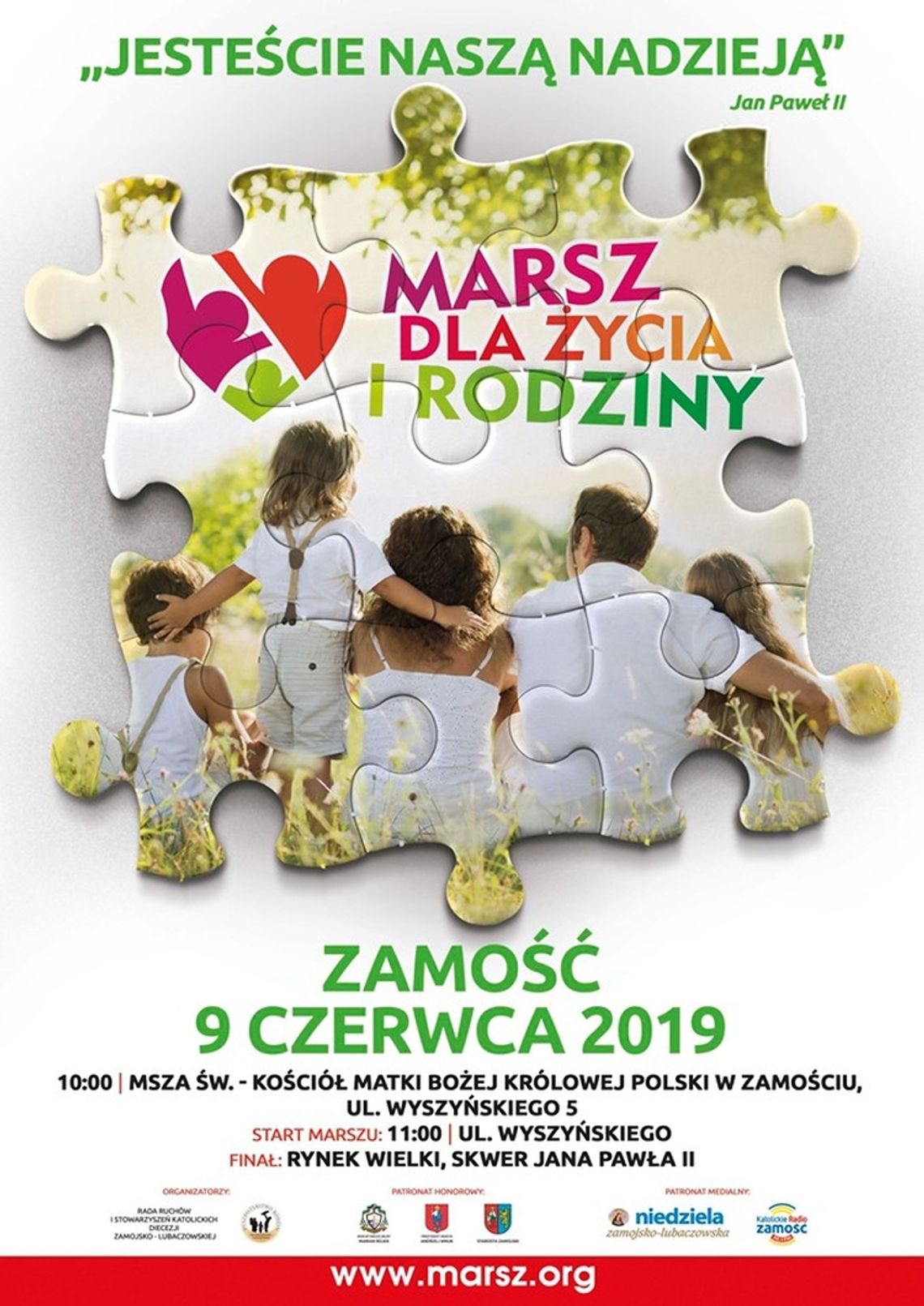 Marsz dla Życia i Rodziny w Zamościu