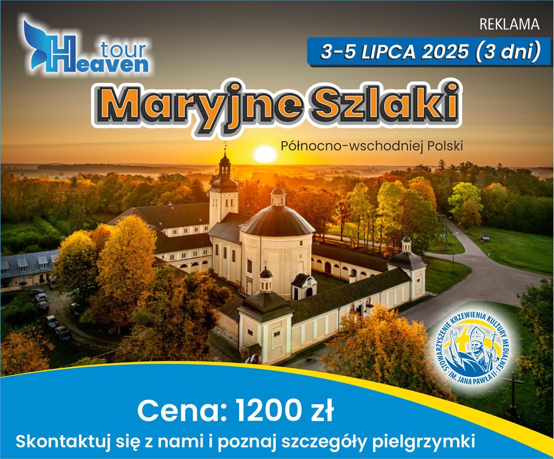 Maryjne Szlaki 3-5 lipca 2025 r. (3 dni)