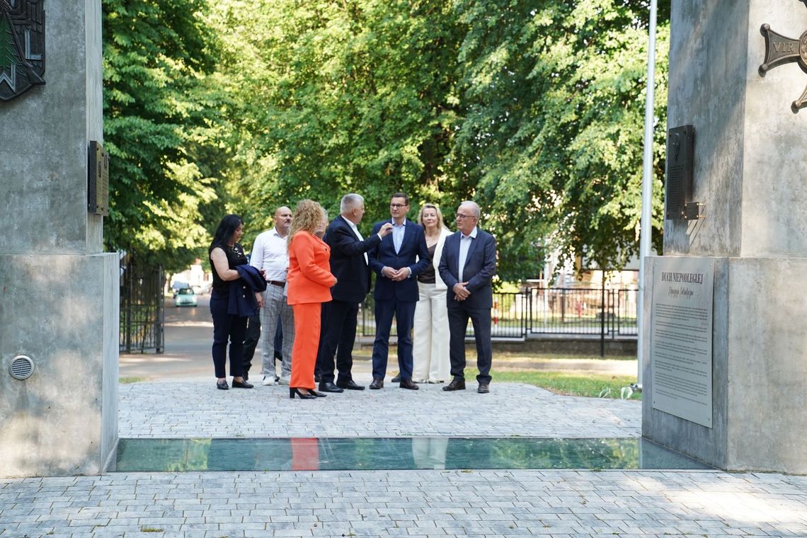 Mateusz Morawiecki odwiedził Tomaszów Lubelski