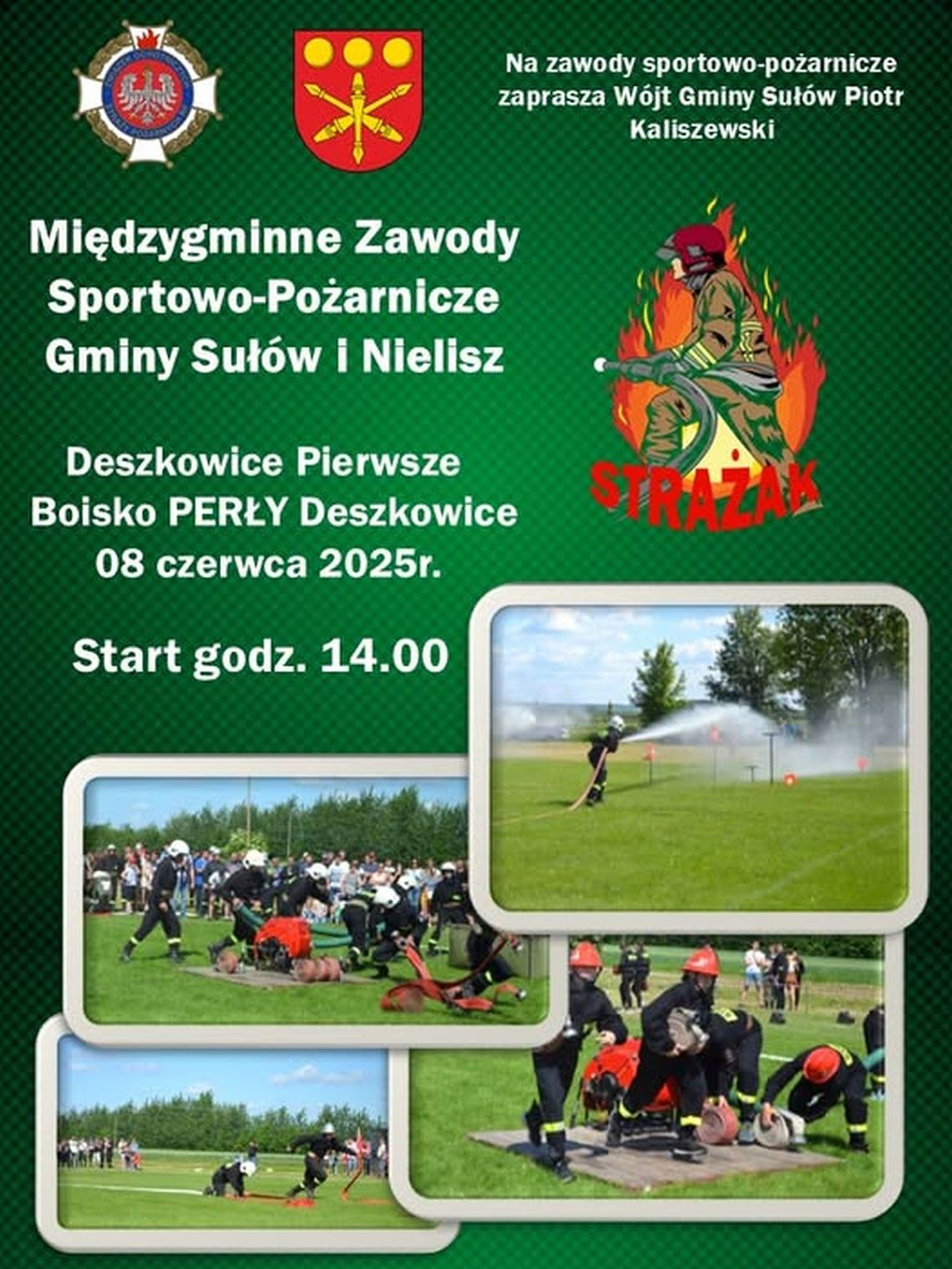 Międzygminne Zawody Sportowo-Pożarnicze Gminy Sułów i Gminy Nielisz