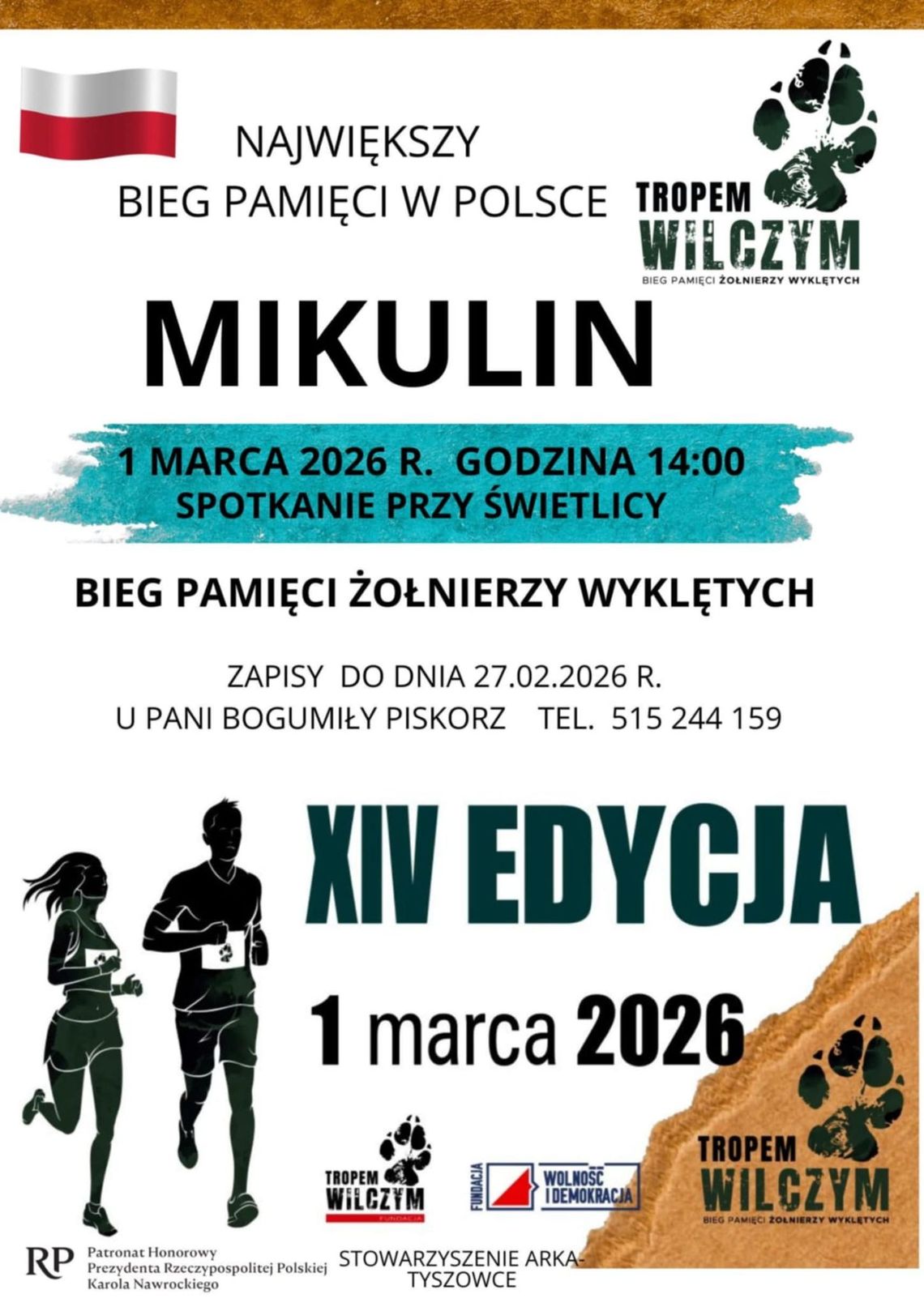 Mikulin, Czermno, Klątwy: Bieg Tropem Wilczym Mikulin, Czermno, Klątwy: Bieg Tropem Wilczym