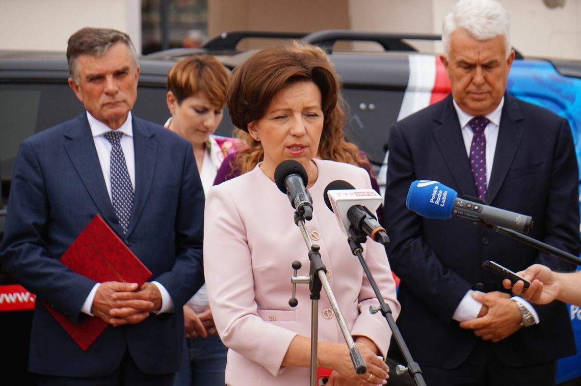 Minister Marlena Maląg w Zamościu