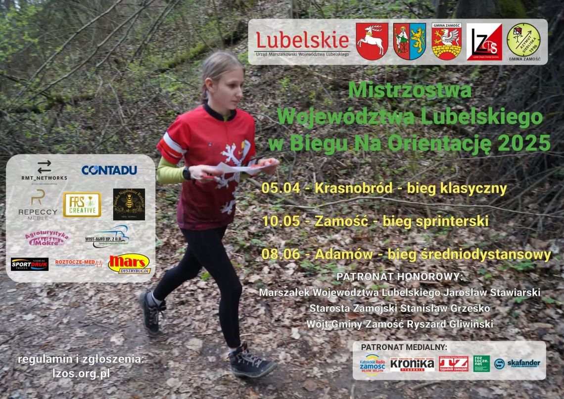 Mistrzostwa Województwa Lubelskiego w Biegu na Orientację 2025