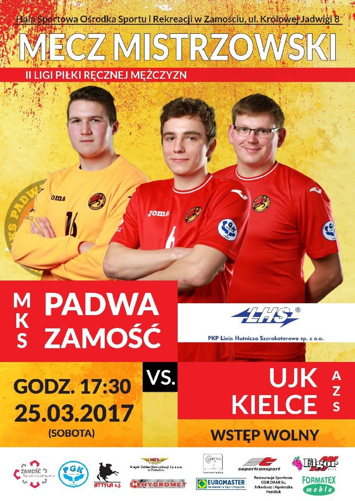 MKS Padwa Zamość - KU AZS UJK Kielce