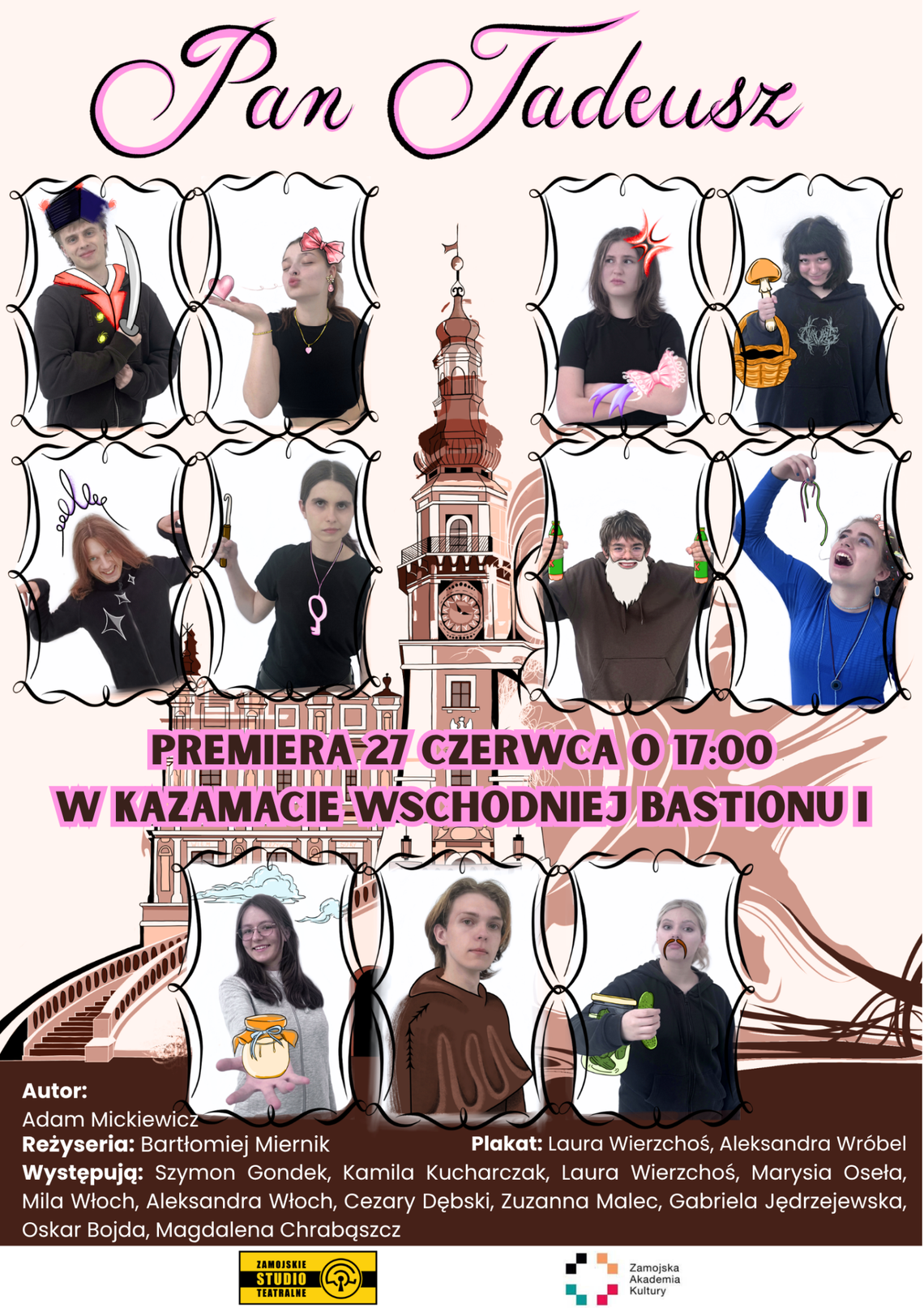 Młodzi aktorzy ze Zwierzyńca i Zamościa zmierzą się z „Panem Tadeuszem” Młodzi aktorzy ze Zwierzyńca i Zamościa zmierzą się z „Panem Tadeuszem”