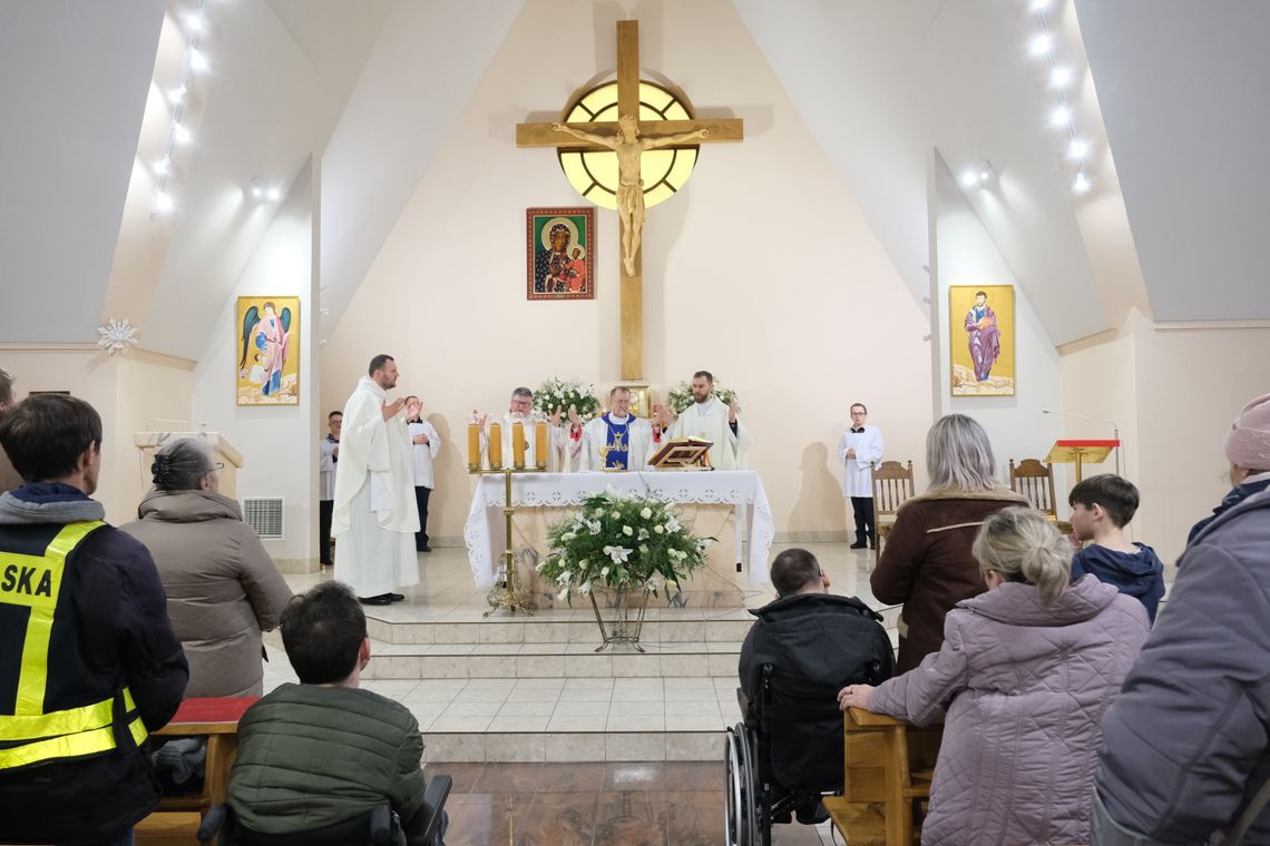 Msza św. w intencji chorych w szpitalu papieskim