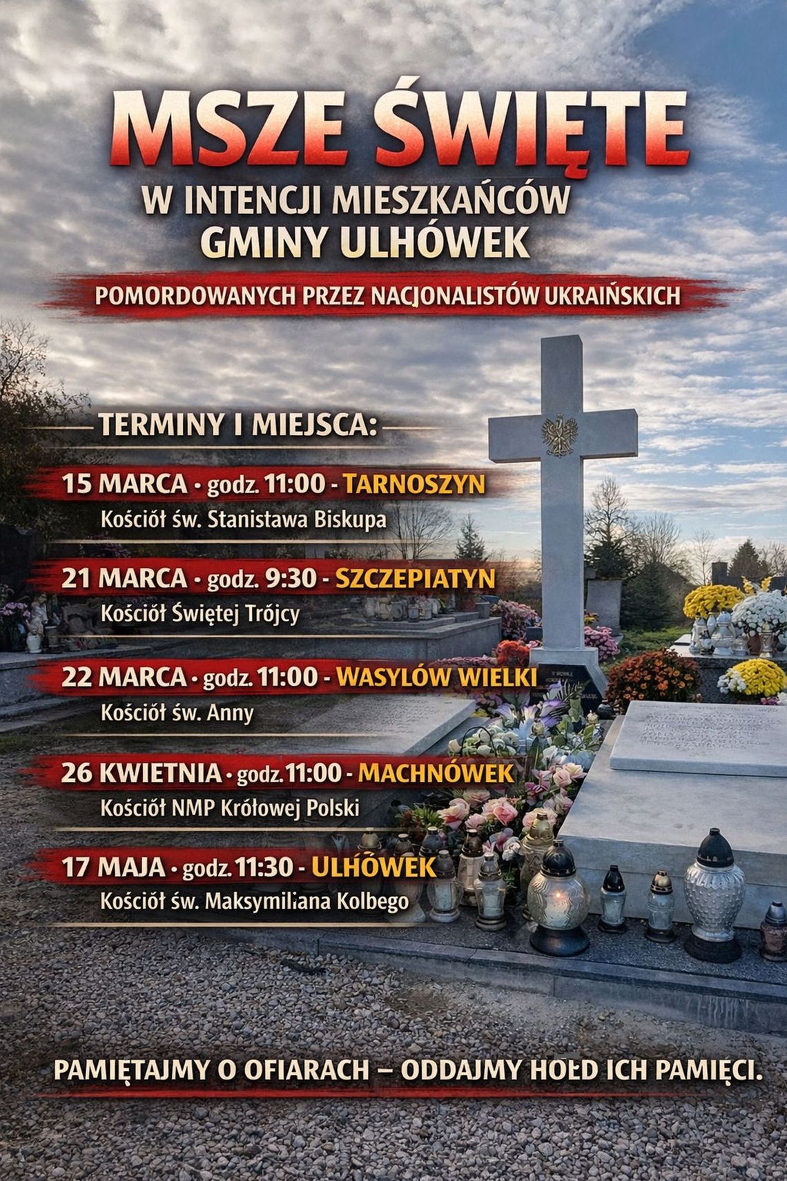 Msze św. za poległych na pograniczu