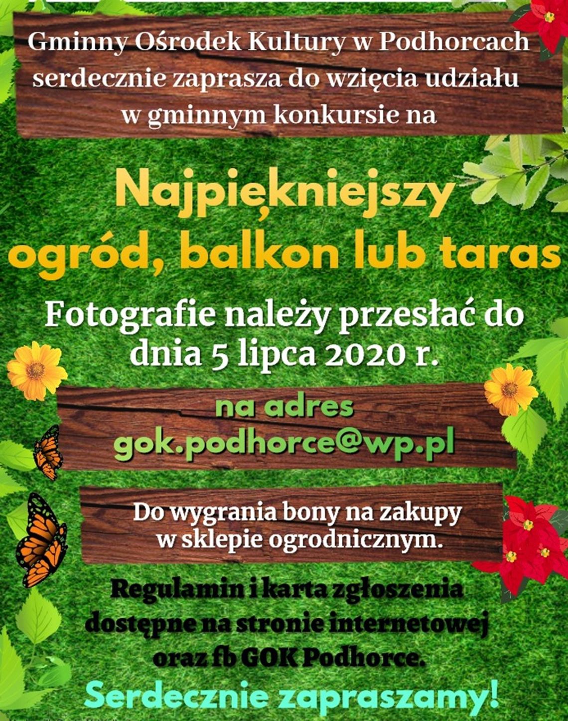 Najpiękniejszy ogród gminy Tomaszów