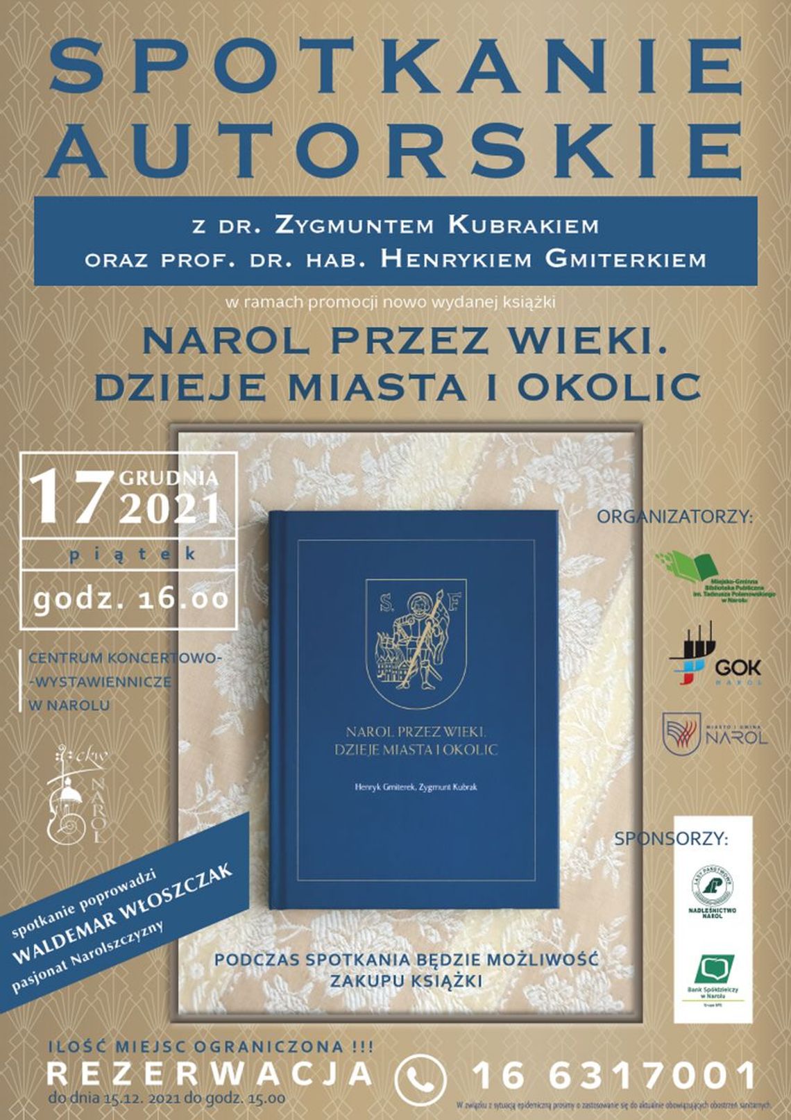 Narol. Spotkanie z autorami książki “Narol przez wieki. Dzieje miasta i okolic”
