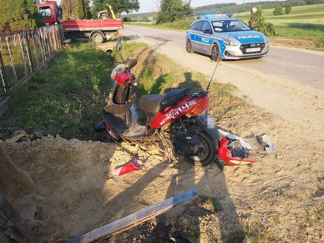 Nie zachował ostrożności podczas wyprzedzania 