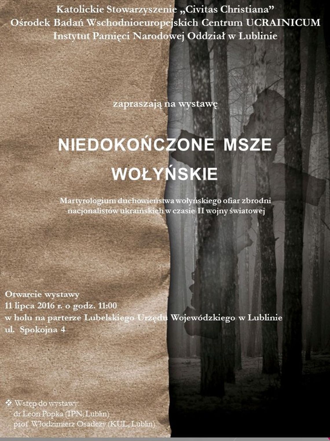 Niedokończone msze wołyńskie