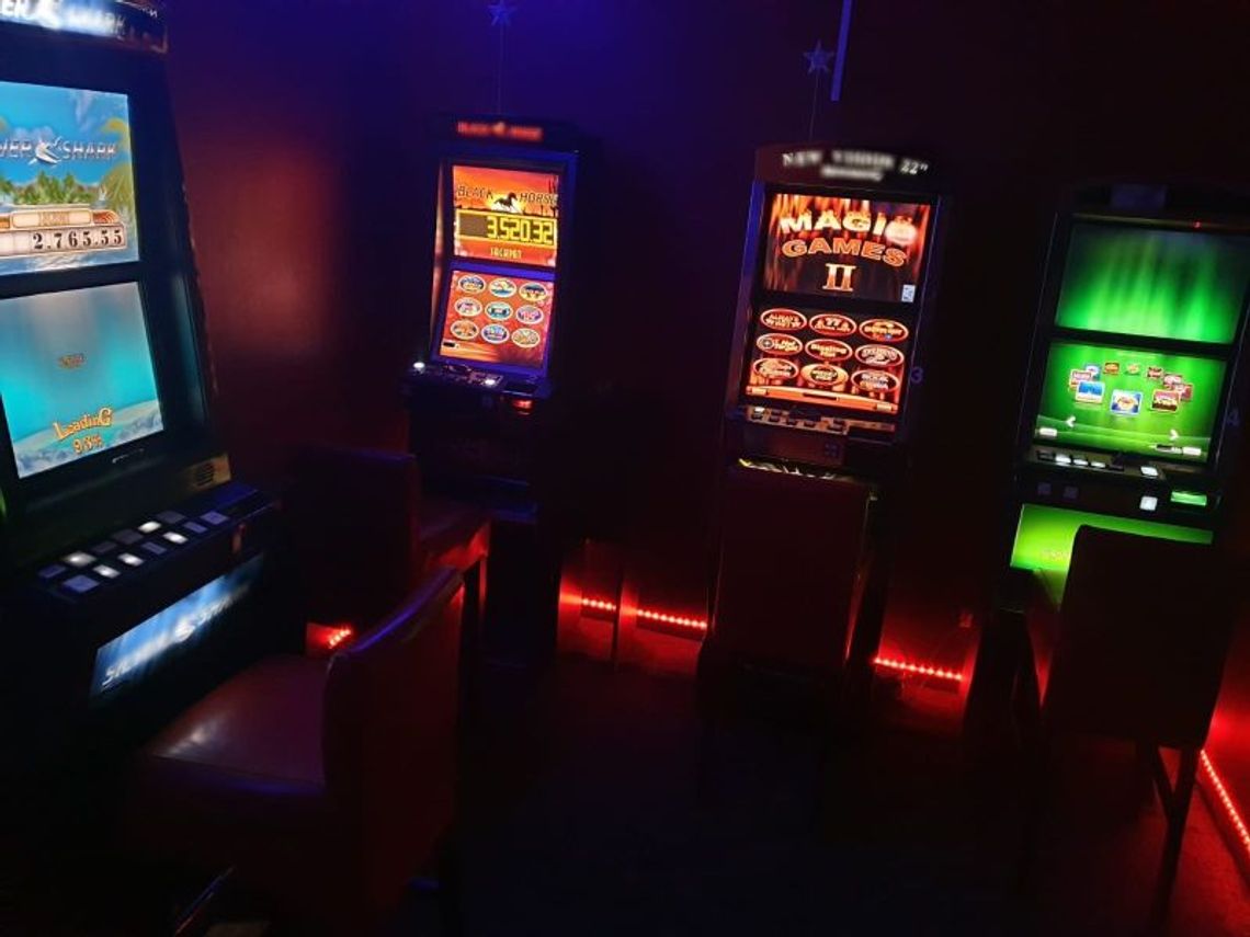 Nielegalne automaty do gier zostały zatrzymane