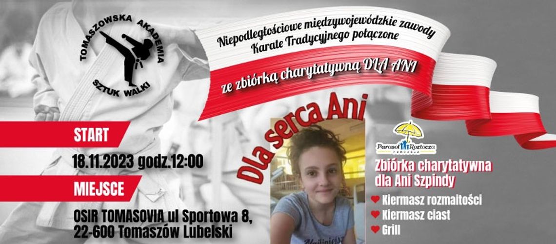 Niepodległościowe Międzywojewódzkie Zawody Karate Tradycyjnego 18.11.23