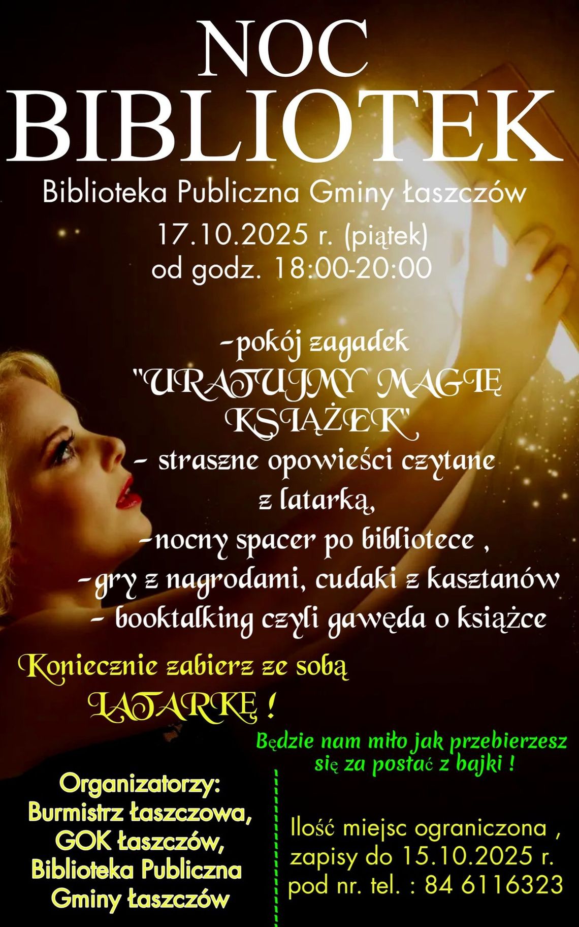 Noc Bibliotek po raz pierwszy w Łaszczowie